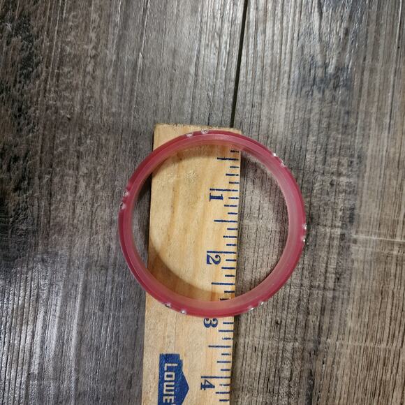 Set Of 8 plastic colorful bracelets with embellishments E - Picture 3 of 3